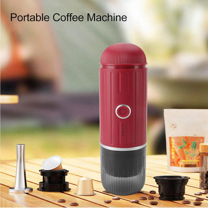 Compact Portable Espresso Machine with USB Charger