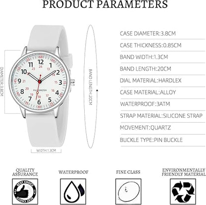 Stylish Women's Water Resistant Clip Watch
