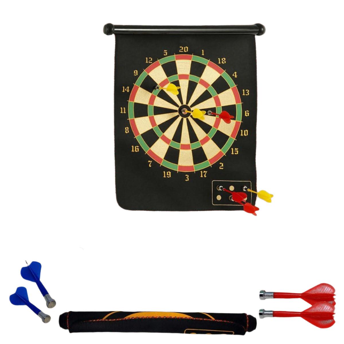Kid Friendly Magnetic Dart Board Set