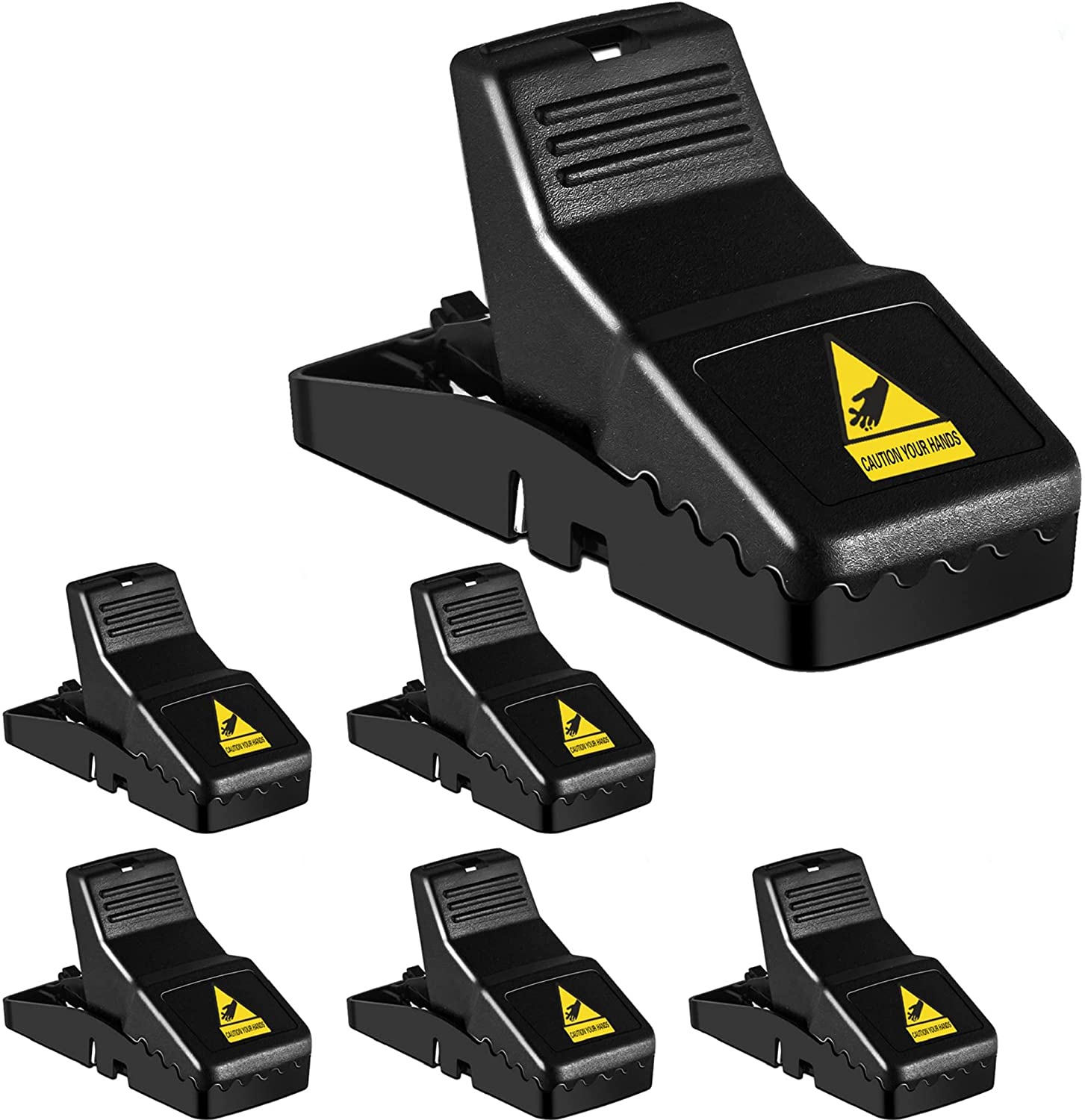 Humane Easy Catch Mouse Traps (6 Pack) - Luxicro