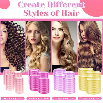 Simple Heatless Curler Set for Loose Waves
