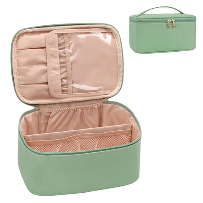 Compact Travel Cosmetics Organizer Box