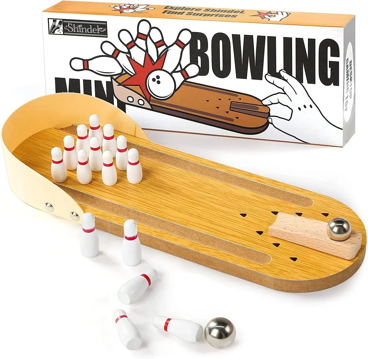 Compact Home Bowling Game Set