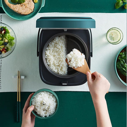 Compact Digital Rice Cooker with Steamer