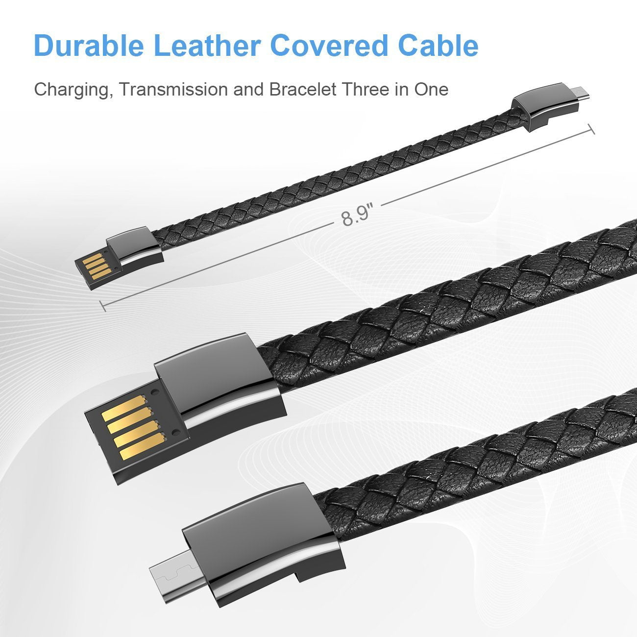 Fast Charge Sports Wristband USB Cable