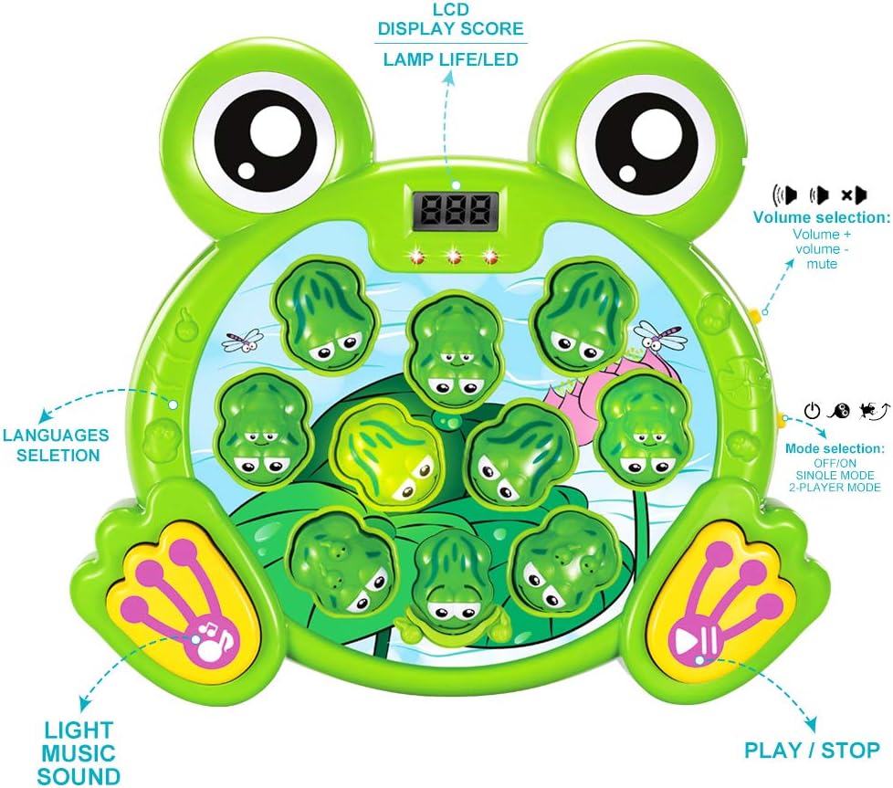 Colorful Learning Frog Figure for Children