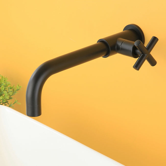 Contemporary Mount Bathroom Faucet Lever Handle