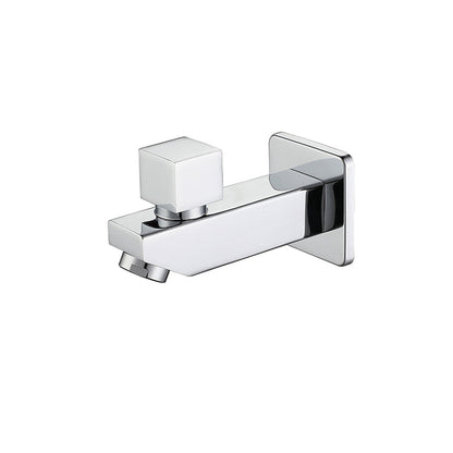 Contemporary Mount Bathroom Faucet Lever Handle