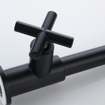 Contemporary Mount Bathroom Faucet Lever Handle