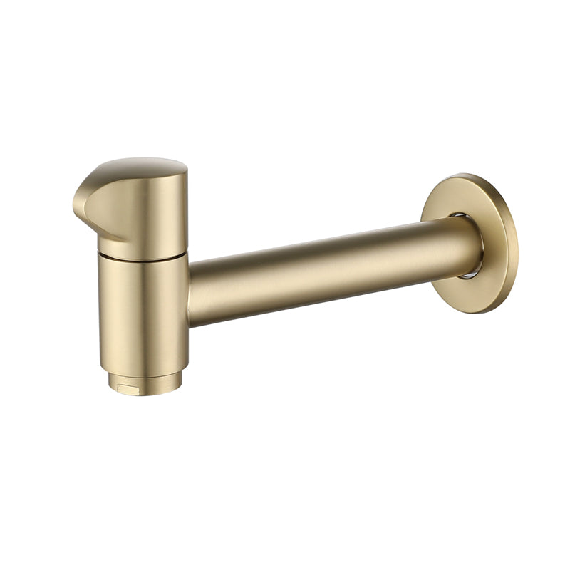 Contemporary Mount Bathroom Faucet Lever Handle