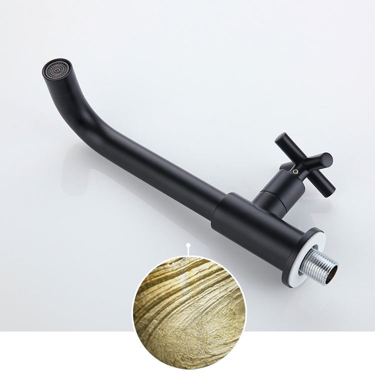 Contemporary Mount Bathroom Faucet Lever Handle