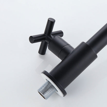 Contemporary Mount Bathroom Faucet Lever Handle