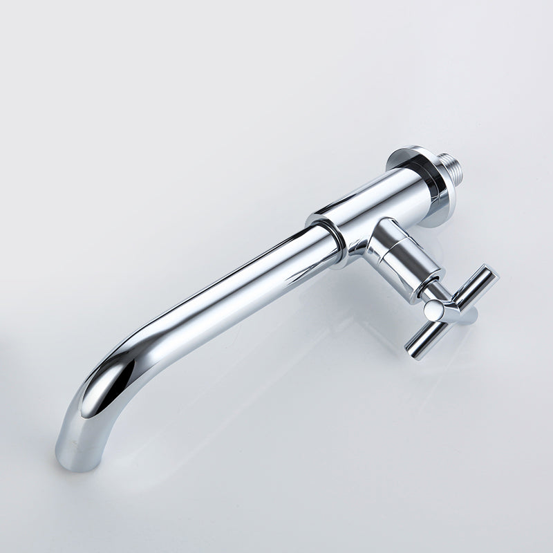 Contemporary Mount Bathroom Faucet Lever Handle