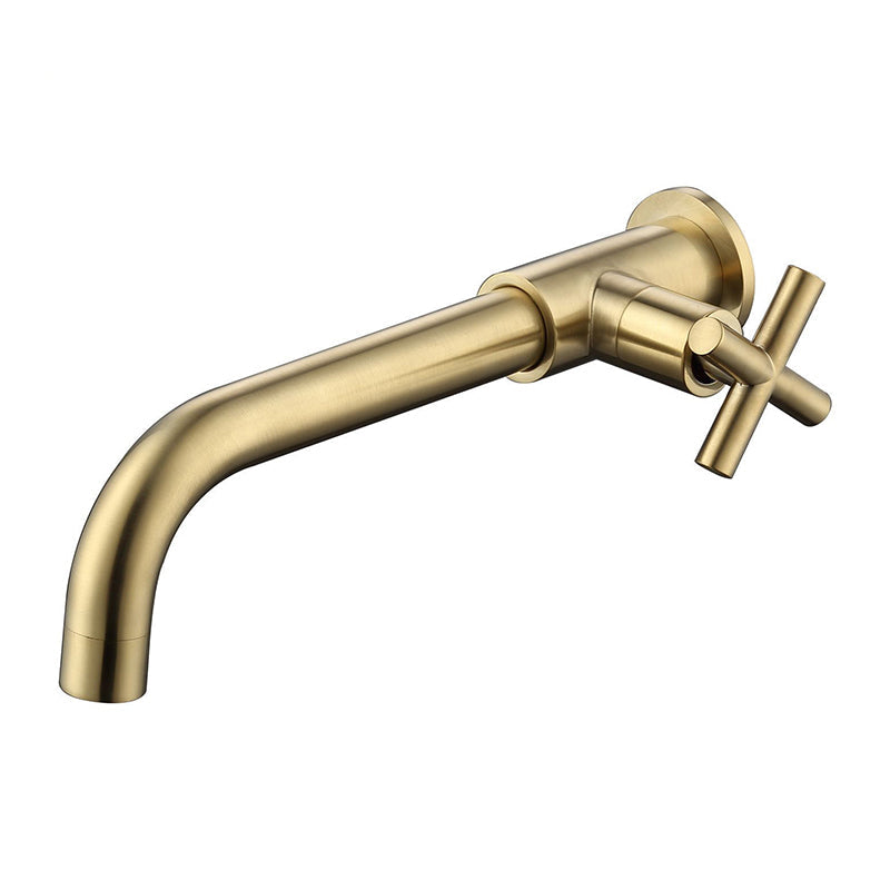 Contemporary Mount Bathroom Faucet Lever Handle
