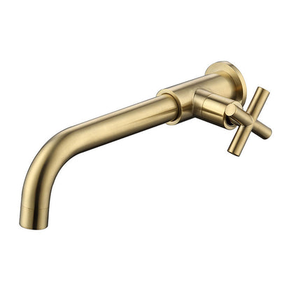 Contemporary Mount Bathroom Faucet Lever Handle