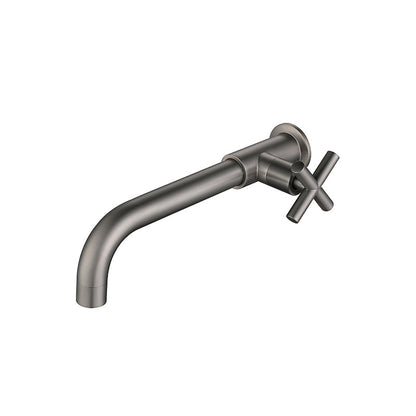 Contemporary Mount Bathroom Faucet Lever Handle