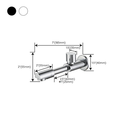 Contemporary Mount Bathroom Faucet Lever Handle