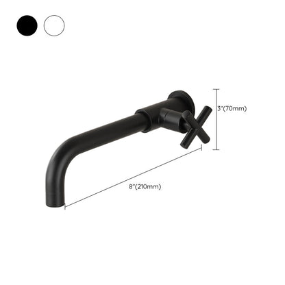 Contemporary Mount Bathroom Faucet Lever Handle