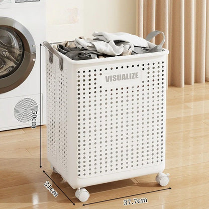 Space Saving Collapsible Laundry Hamper Basket