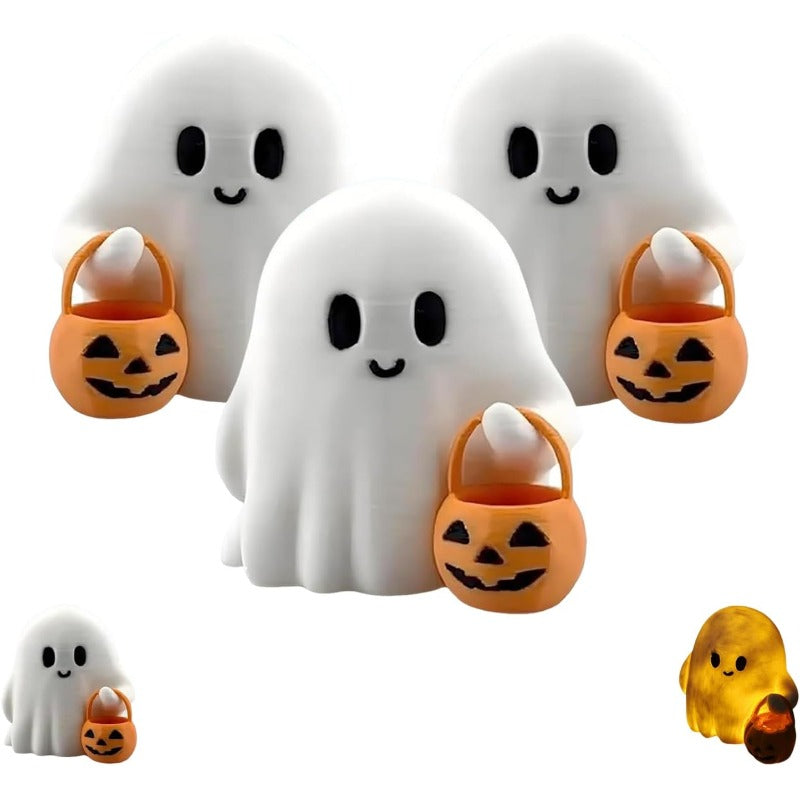 Mini Spooky LED Jack O Lantern Light