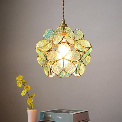 Beautiful Flower Pendant LED Lamp