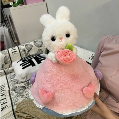Cute Bunny Soft Plush Toy Bouquet