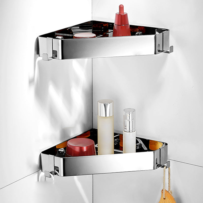 Contemporary 3-Piece Stainless Steel Bathroom Set