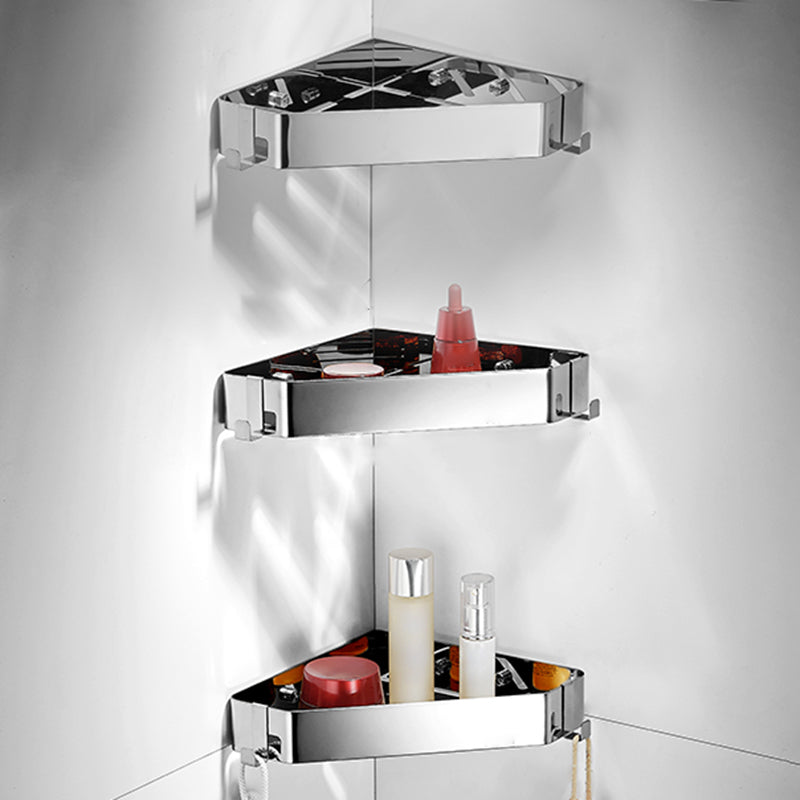 Contemporary 3-Piece Stainless Steel Bathroom Set