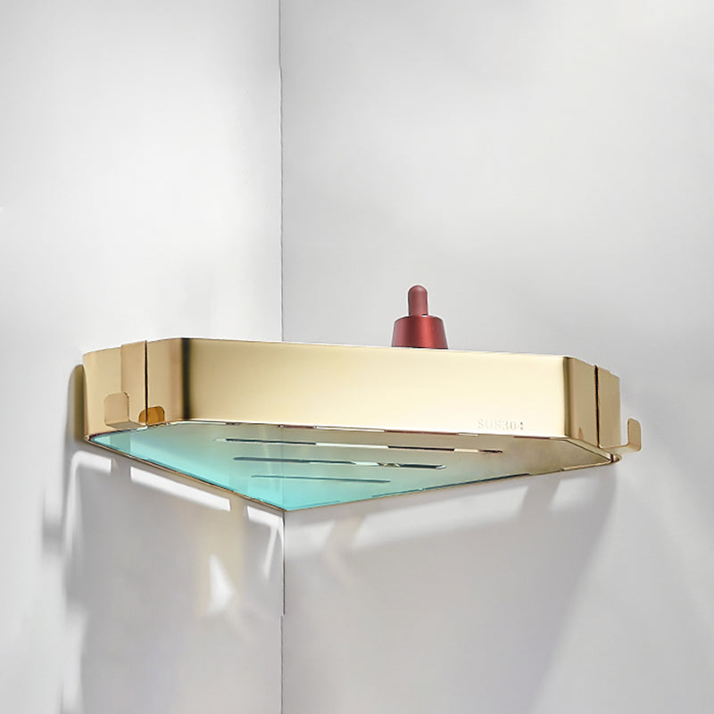 Contemporary 3-Piece Stainless Steel Bathroom Set