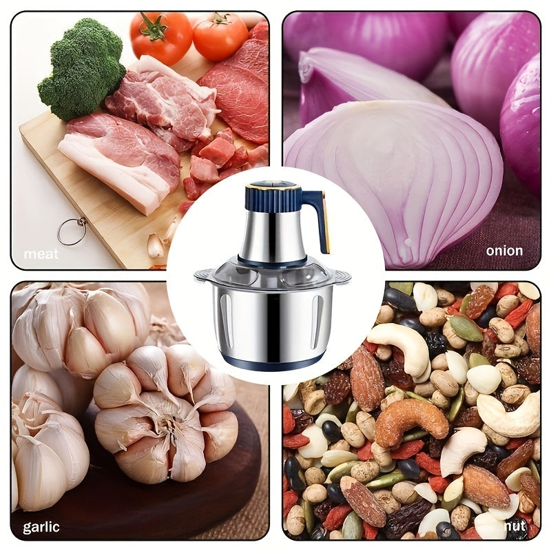 Premium Food Processor - Heavy Duty Meat Grinder & Chopper