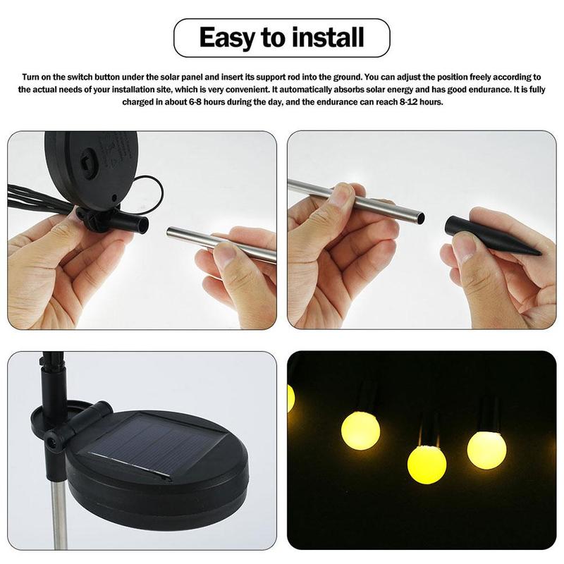 Colorful Mini Outdoor String Lights
