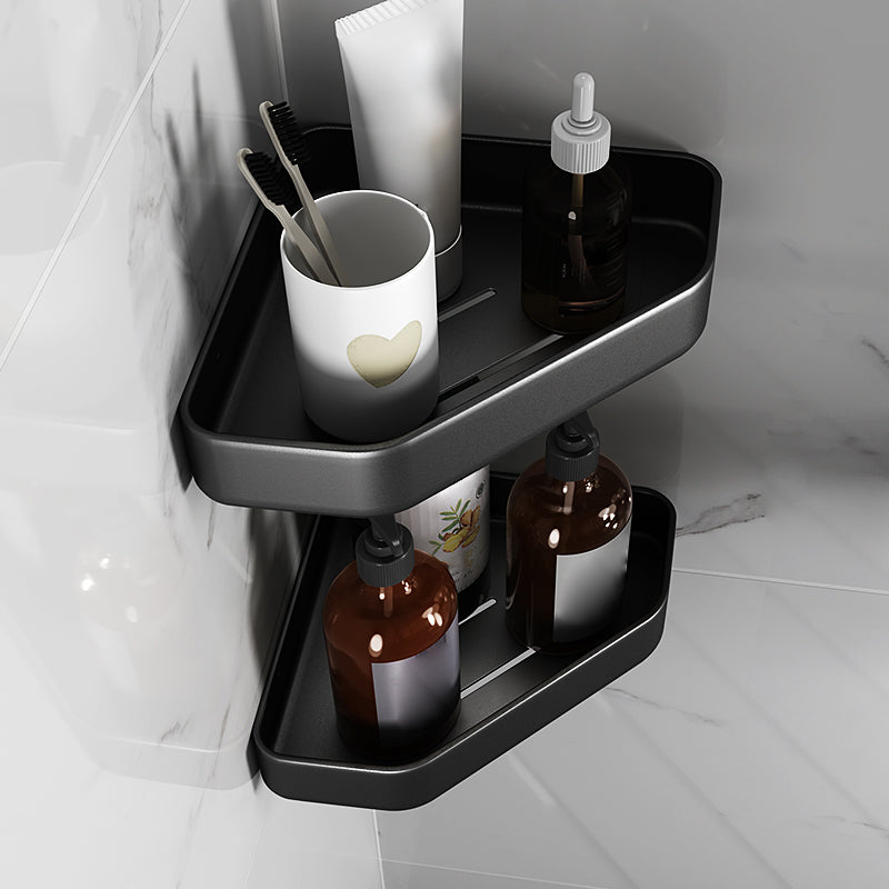 Stylish Metal Bathroom Storage 1/2/3 Tier Shelf Set