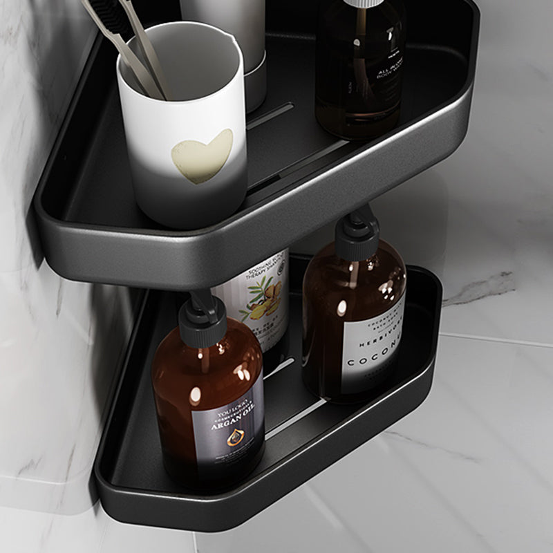 Stylish Metal Bathroom Storage 1/2/3 Tier Shelf Set
