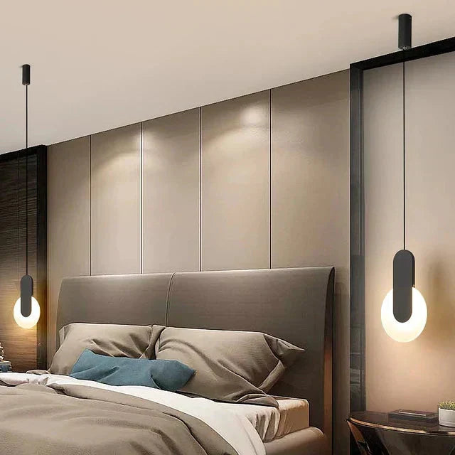 Sleek Metal Kitchen Pendant Lighting Fixtures