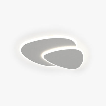 Contemporary Square LED Ceiling Light Fixture Dimmable - Luxicro