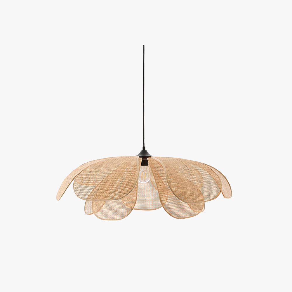 Rustic Woven Hanging Light for Bedroom