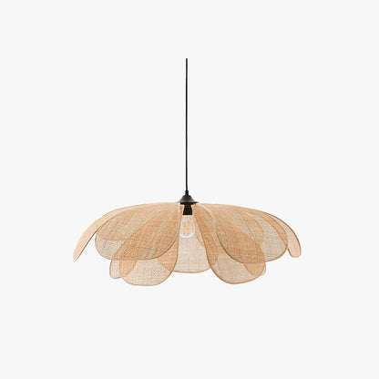 Rustic Woven Hanging Light for Bedroom