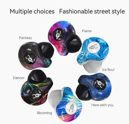 Cordless Earbuds with Noise Reduction and Long Life Battery