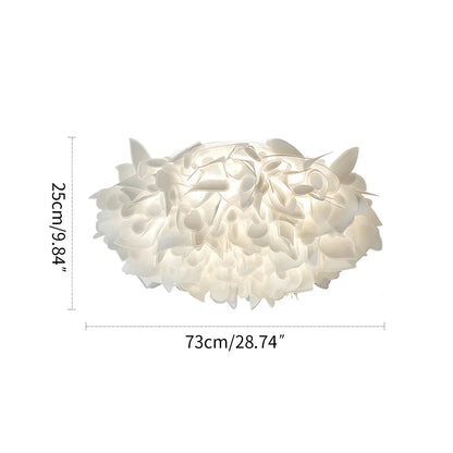 Elegant Floral LED Ceiling Fixture