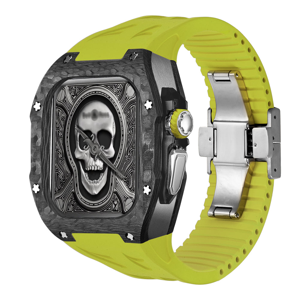 Durable Carbon Fiber Apple Watch Ultra Case Kit