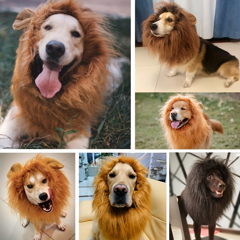 Comical Lion Pet Costume for Dogs