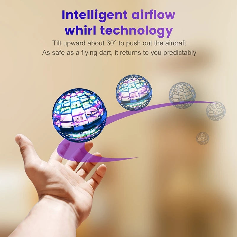LED Remote Control Mini Drone Toy with 360 Spin
