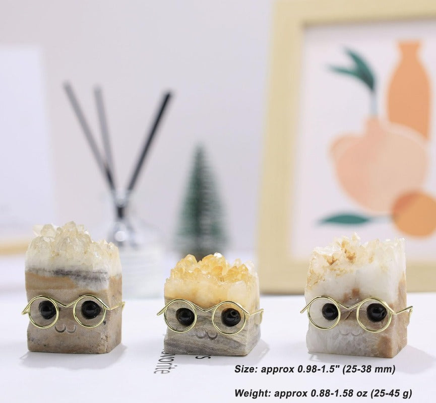 Handcrafted Natural Stone Hedgehog Decoration