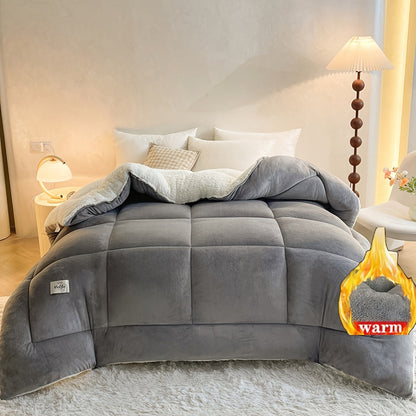 Cozy Plush Fleece Duvet Cover for Cold Winter Nights - Luxicro