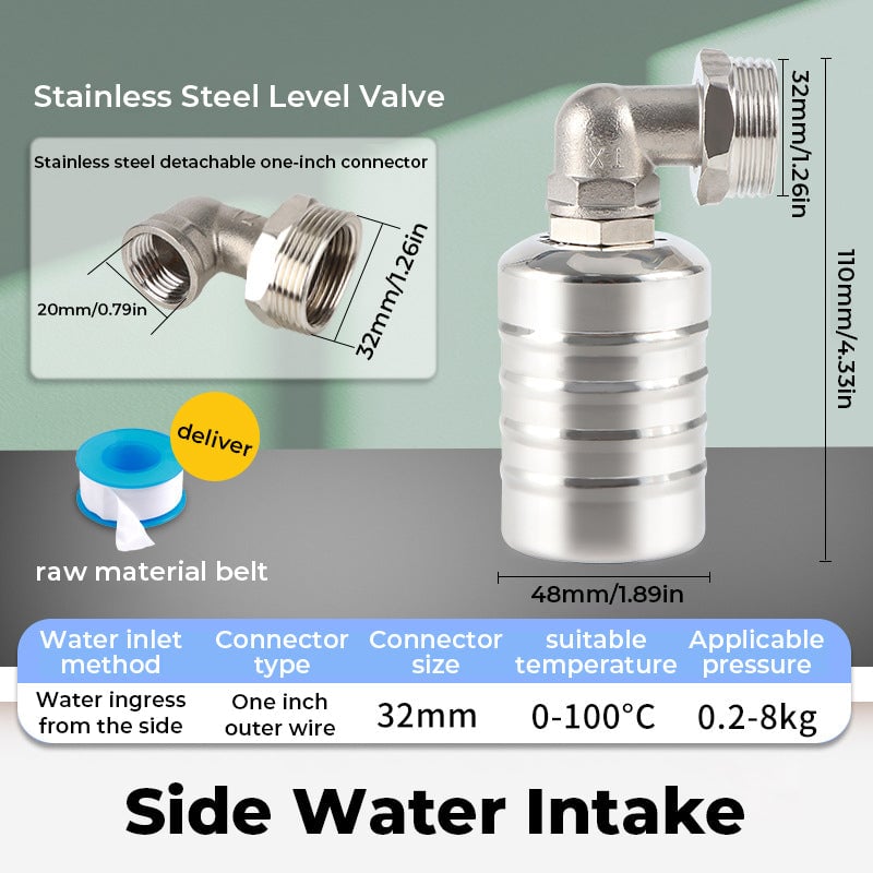 Durable Mini Stainless Steel Automatic Ball Valve