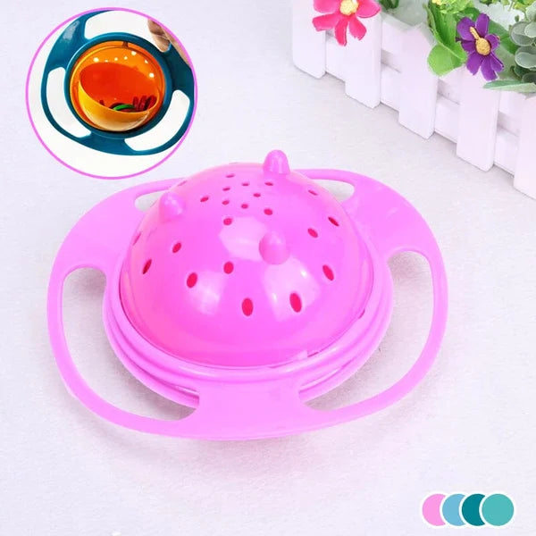 Easy Eat Spill Proof Rotating Bowl