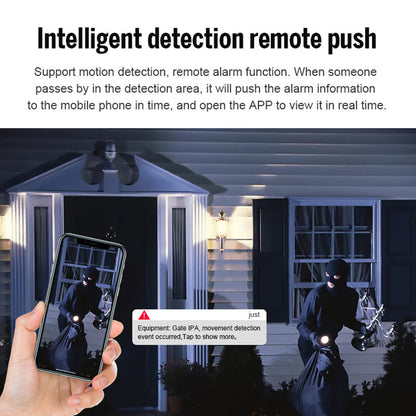 Compact Wireless Motion Night Vision Security Camera - Luxicro