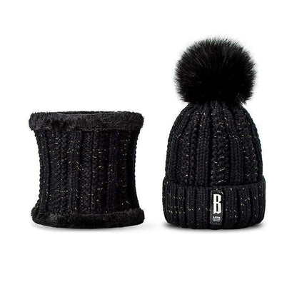 Soft Fuzzy Winter Knit Beanies