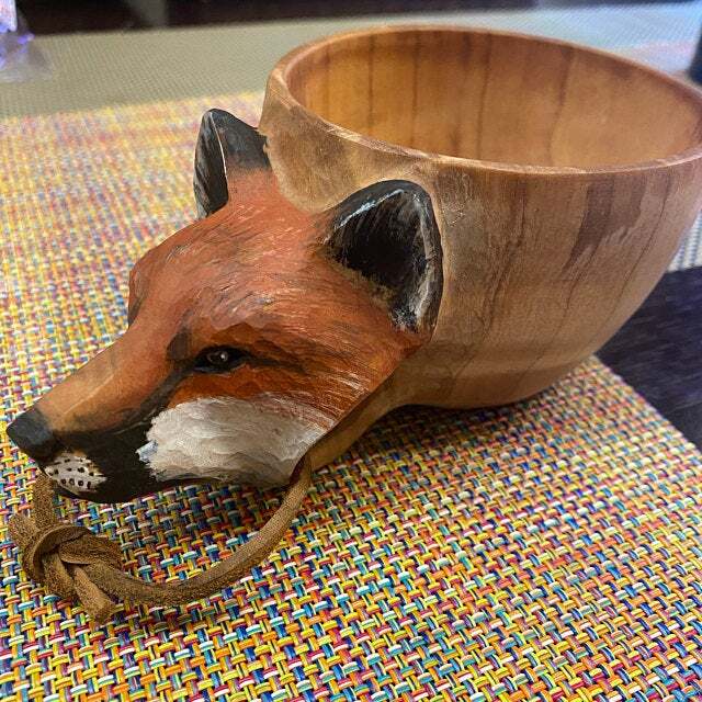 Unique Handcrafted Wood Coffee Mug
