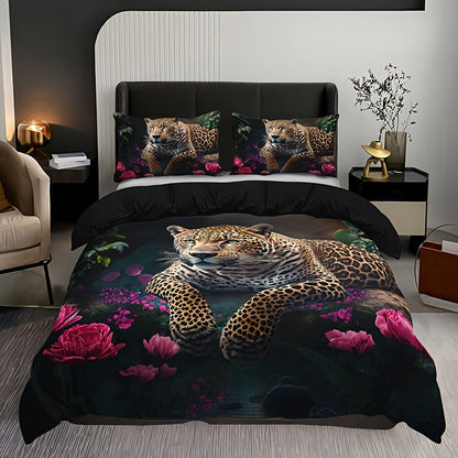 Colorful Patterned 3 Piece Bedding Set
